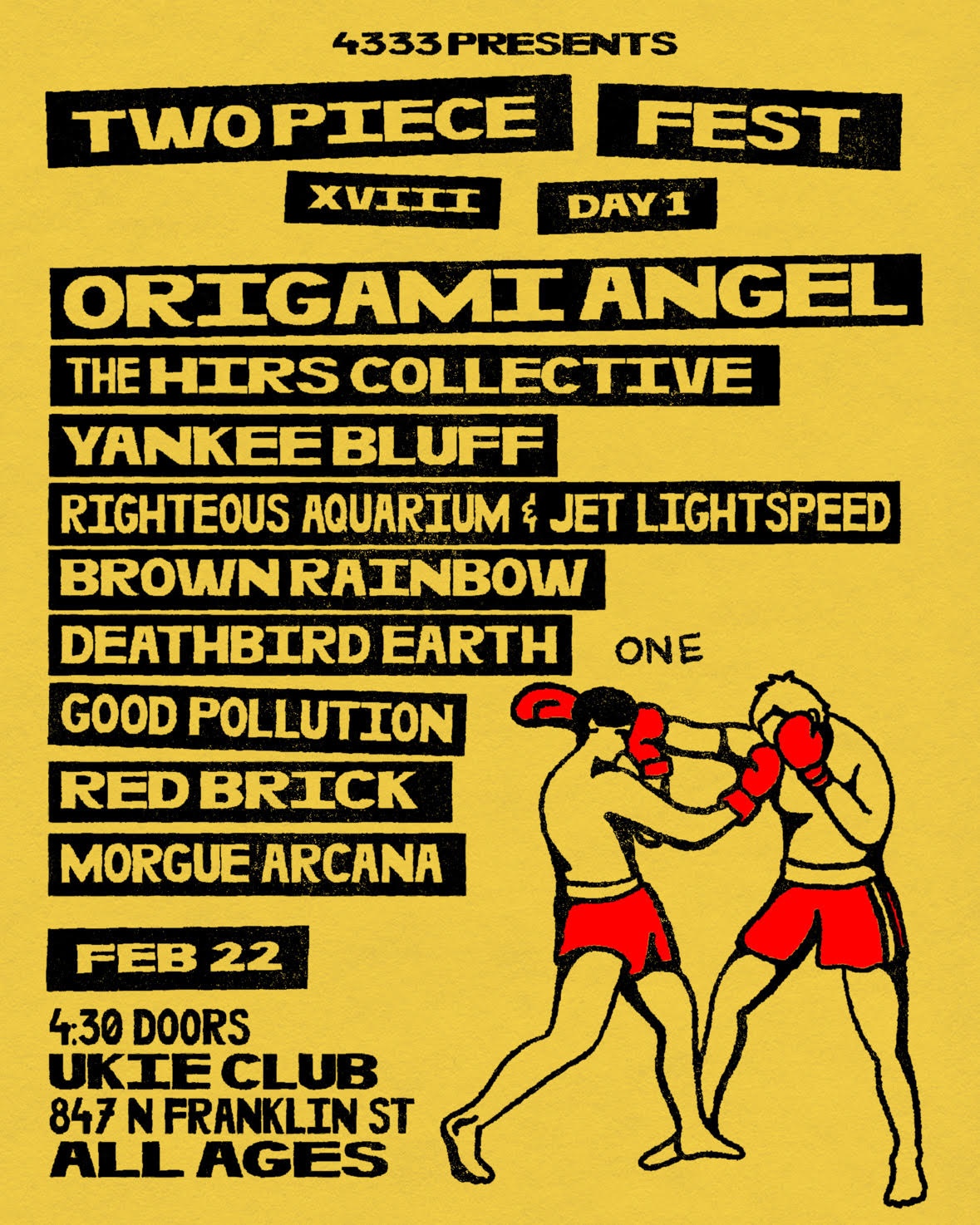 2 PIECE FEST XVIII