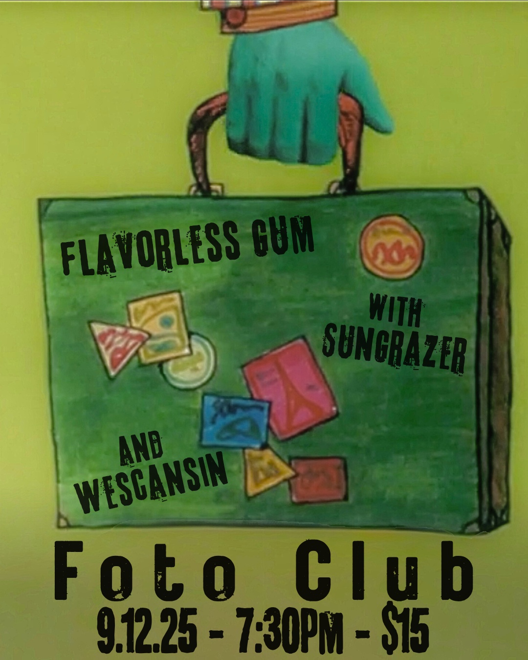 FLAVORLESS GUM, SUNGLAZER, WESCANSIN