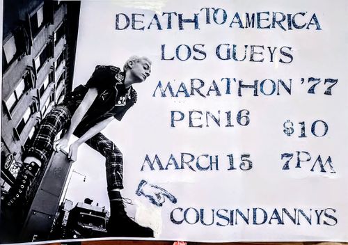 Death to America, Los Gueys, Marathon '77, Pen16