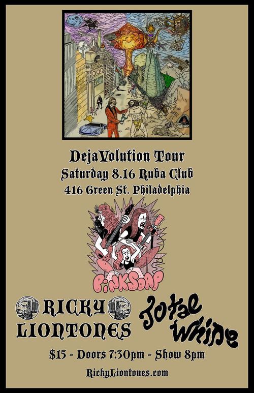 Pink Soap, Ricky Liontones, Total Whine