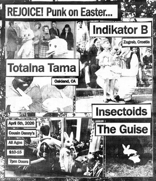 Indikator B (Croatia), Totalna Tama (Oakland), Insectoids,The Guise