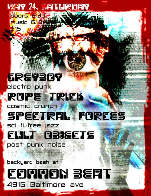 Cult Objects, Spectral Forces, Rope Trick, Gr3yboy