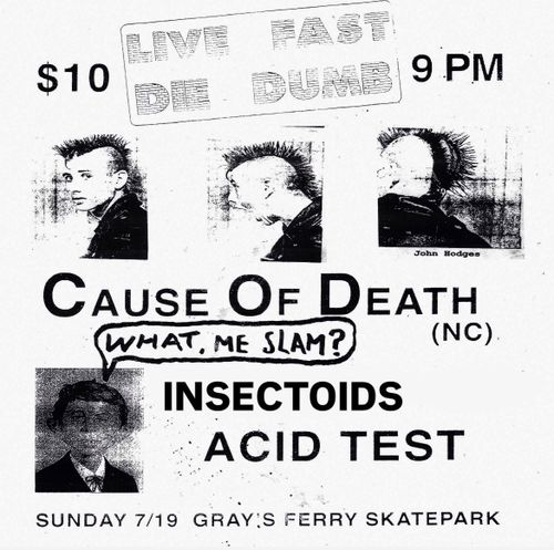 Cause of Death (NC), Acid Test, Early Grave