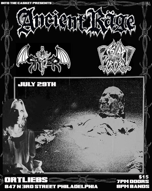 ANCIENT RAGE, SPITER, BASTARD CROSS