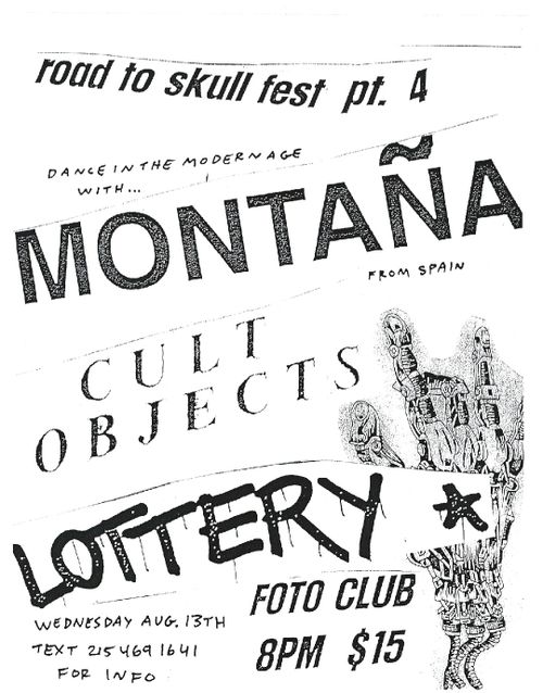 MONTAÑA, CULT OBJECTS, LOTTERY