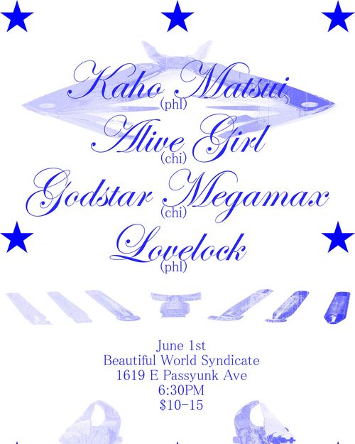 Kaho Matsui, Alive Girl, Godstar Megamax, Lovelock