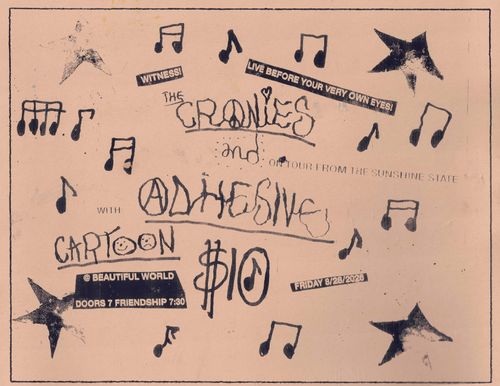 Cronies (FL), Adhesive (FL), Cartoon
