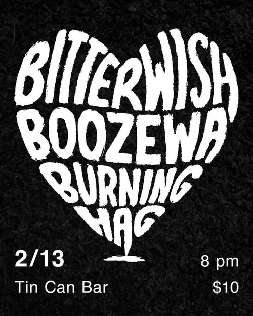 BITTERWISH, BOOZEWA, BURNING HAG