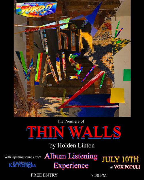 'Thin Walls' by Holden Linton (ALBUM PREMIERE EXPERIENCE)