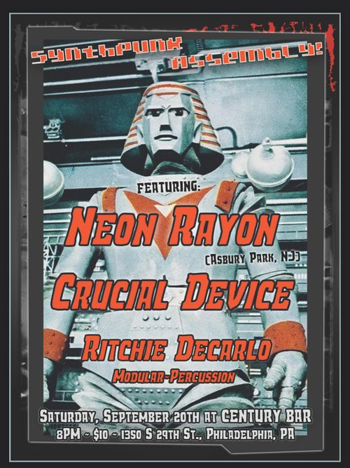 Neon Rayon, Crucial Device, Ritchie DeCarlo