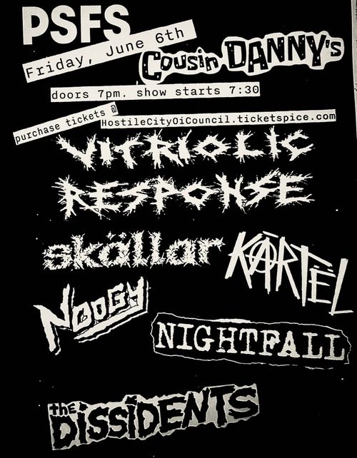 PSFS Friday June 6th