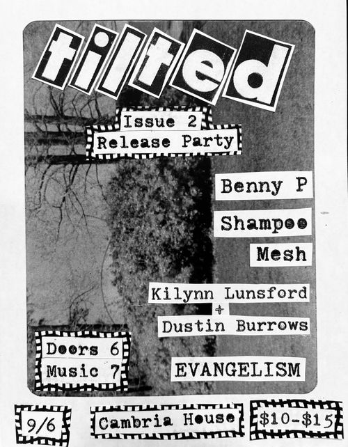 Tilted Zine Issue 2 Release Party