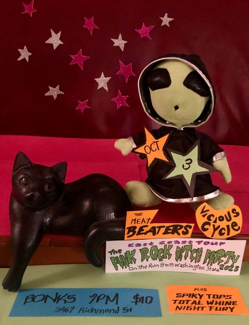 The Meatbeaters (WA), Vicious Cycle (WA), The Spiky Tops, Total Whine, Night Fury