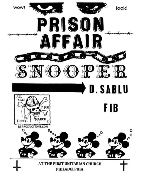 PRISON AFFAIR, SNOOPER, D. SABLU, FIB