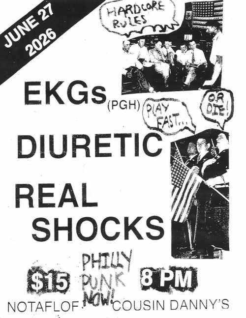 6/27: EKGs (PGH) // Diuretic // Real Shocks