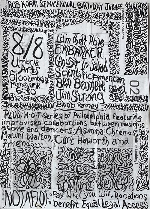 rob k semicentennial show party thingy