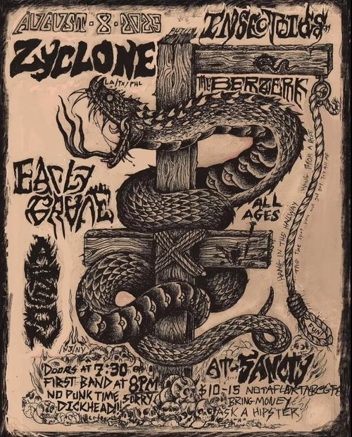 ZYCLONE, INSECTOIDS, EARLY GRAVE