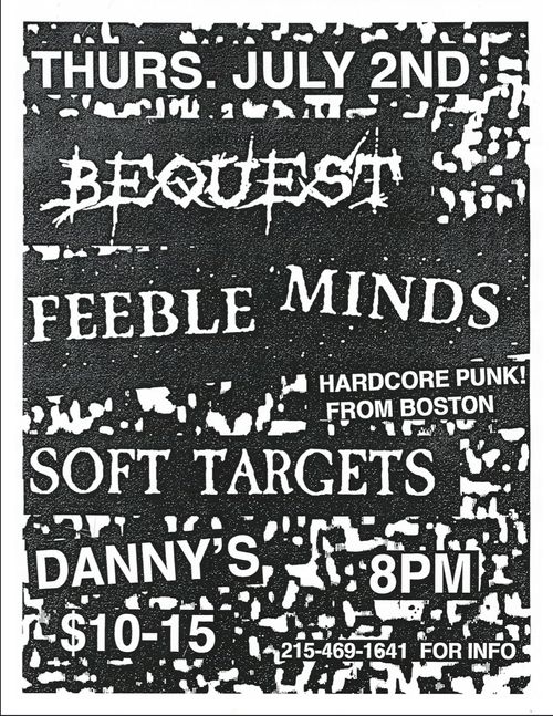FEEBLE MINDS @ DANNYS