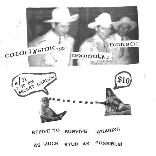 Anomaly, Cataclysmic, Diuretic 
