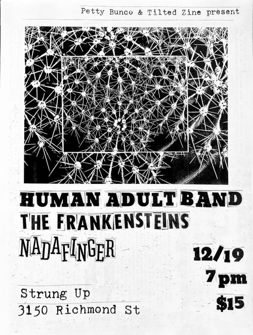 HUMAN ADULY BAND, The Frankensteins, Nadafinger