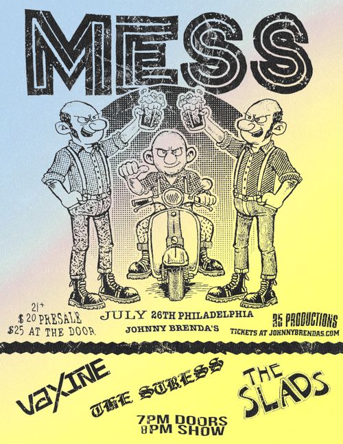 Mess / Vaxine / The Stress / The Slads