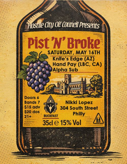 Pist N Broke, Handpay, Knife's Edge, Alpha Sub