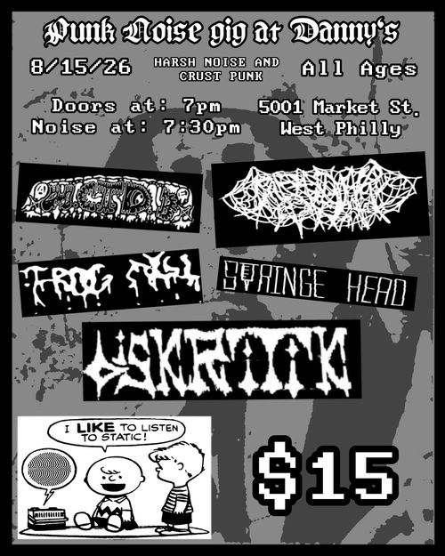 Punk Noise Gig (MCTDB, Fleshwound, Frog Myst, 