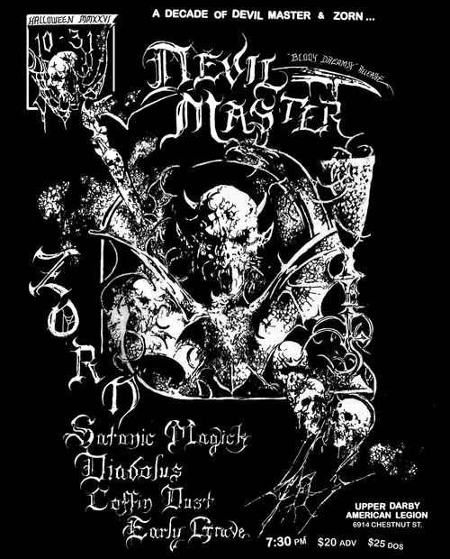 Devil Master / Zorn / Coffin Dust / Diabolus / Satanic Magick / Early Grave