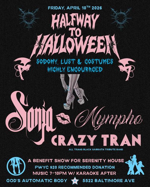 Halfway To Halloween - Sonja / Nympho / Crazy Tran