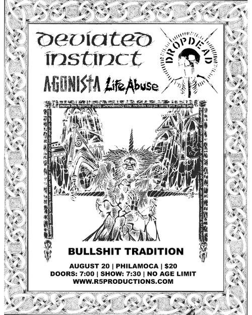 Deviated Instinct / Dropdead / Agonista / Life Abuse