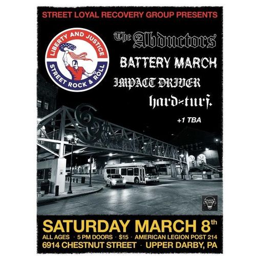 Liberty & Justice, Battery March, Hard Turf, The Slads