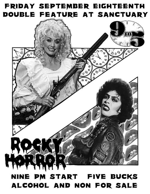 Screenings At Sanctuary: 9 to 5 & Rocky Horror Picture Show