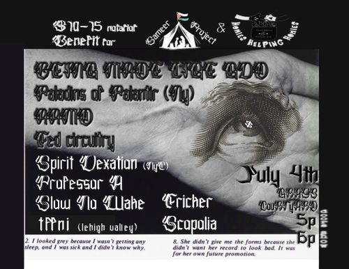 July 4th Hate Amerikkka Noise Fest
