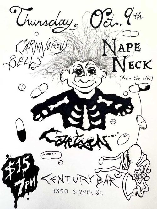 Carnivorous Bells, Nape Neck (UK), Cartoon