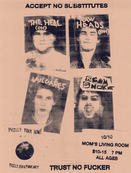 THE HELL (Clevo), RAW HEADS, (Clevo), Vulgares, Real Shocks