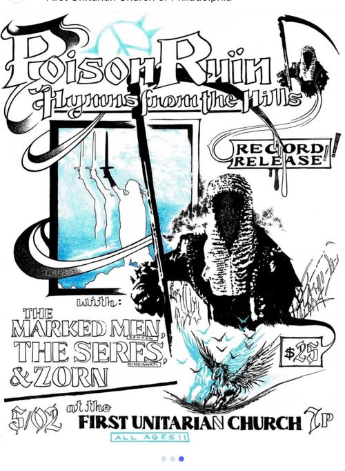 Poison Ruin record release show with Marked Men, The Seres, Zorn