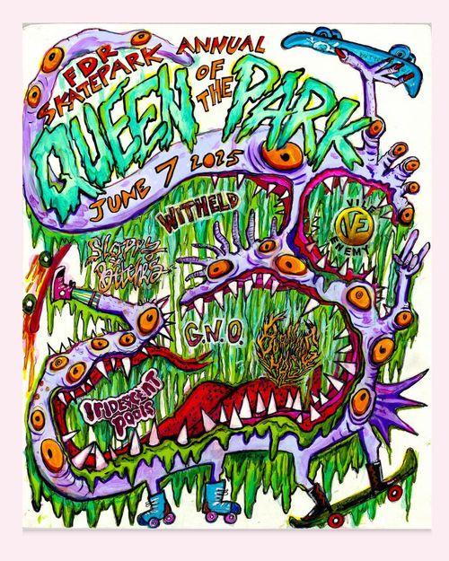 THE 5th ANNUAL QUEEN OF THE PARK CHICKS SKATE CONTEST