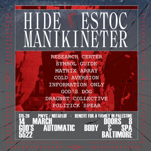 HIDE / ESTOC / MANIKINETER