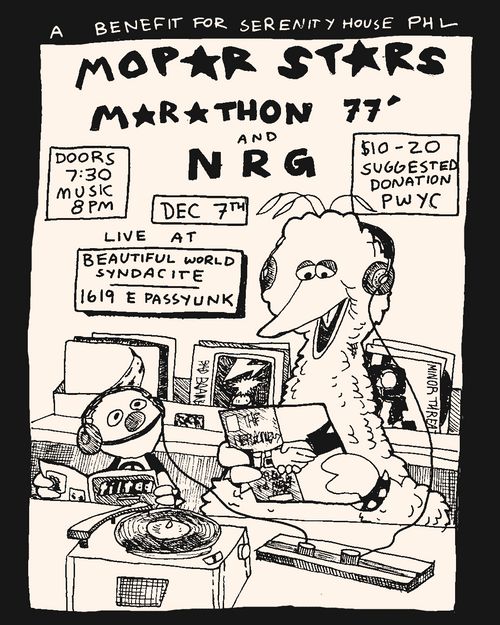 MOPAR STARS, MARATHON 77, NRG (SERENITY HOUSE BENEFIT)