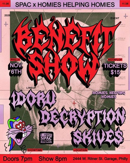 Benefit Show SPAC & Homies Helping Homies