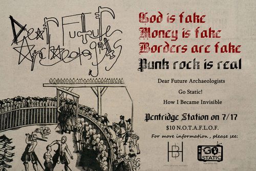 Dear Future Archaeologists / Go Static! / How I Became Invisible